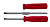 Отвертка комбинированная 2 в1 SL6*1/ PH2 (1,0*6,0/ №2) пласт.рукоятка (НИЗ) купить в Новосибирске