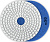 Круг шлифовальный "ЗУБР" 100мм, Р50, алмазный, гибкий, мокрое шлифование купить в Новосибирске - ТД Монолит