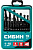 Набор сверл по металлу 1-10мм (19шт.) шаг0,5 HSS пласт.футляр (СИБИН) купить в Новосибирске - ТД Монолит